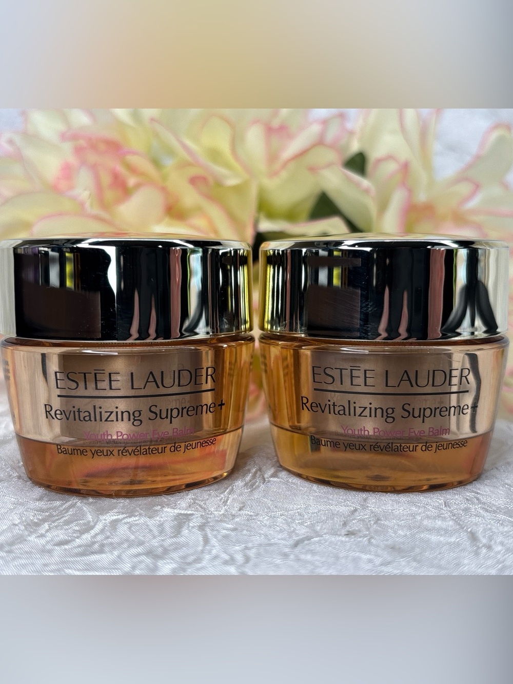 2 X Estee Lauder Revitalizing Supreme + Youth Power Eye Balm 0.34oz / 10ml Free